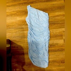 One shoulder dress